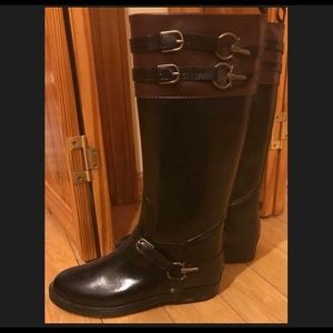 CHOOKA Signature Black Waterproof Rain boots